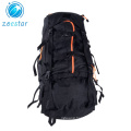 Custom 65L Jacquard Hiking Backpack Bag for Camping Trekking Traveling Mountaineering